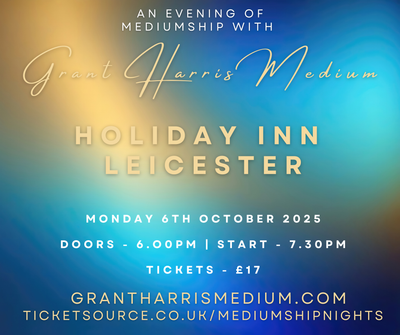 Psychic Night | Holiday Inn Leicester (St Nicholas Circle) | 06.10.2025 - Also available on Ticketsource!