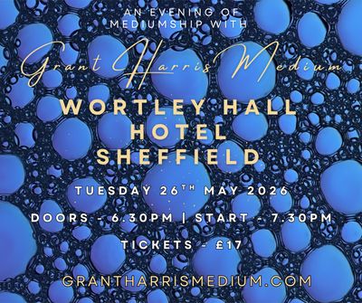 Psychic Night | Wortley Hall Hotel, Sheffield | 26.05.2026