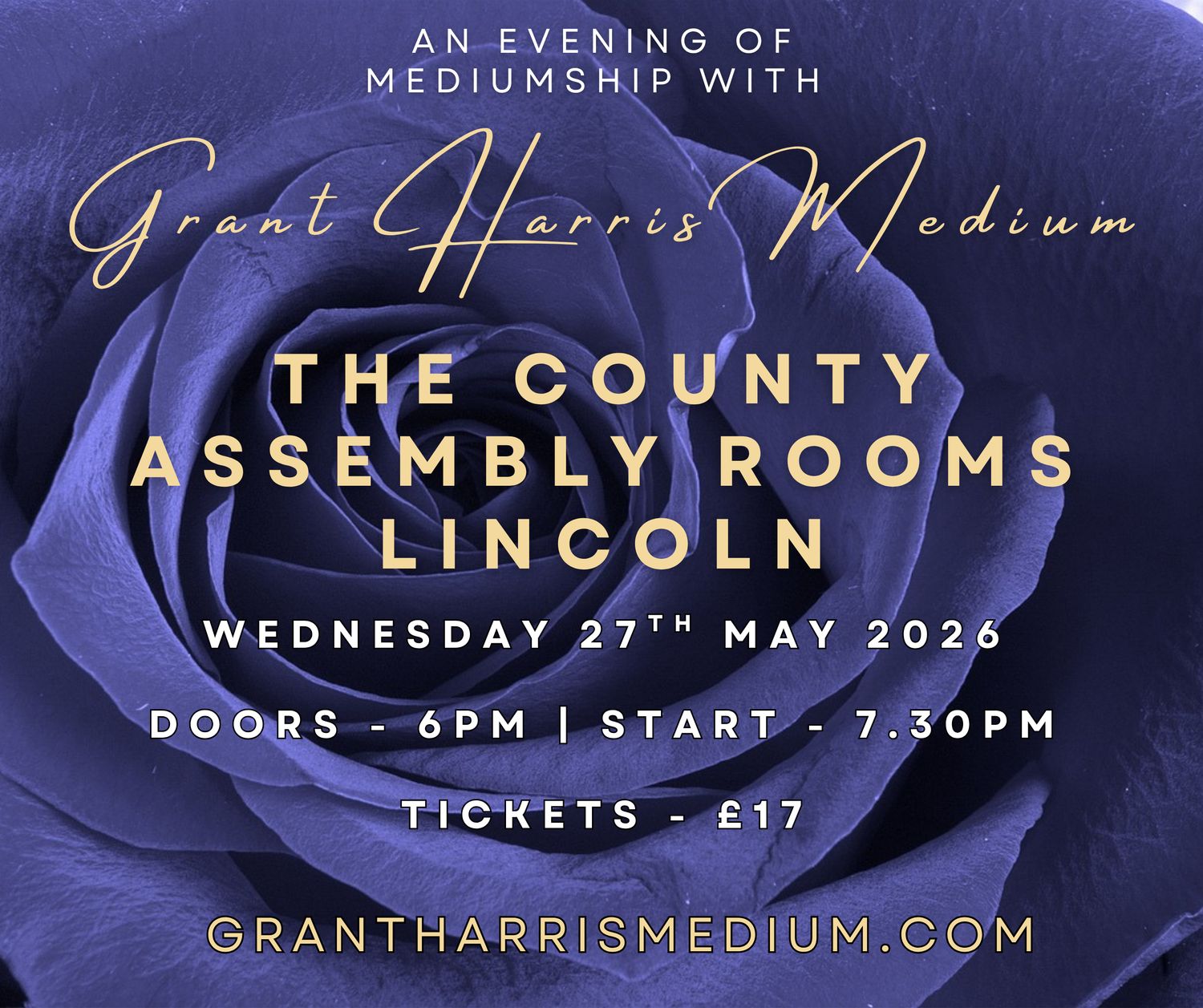Psychic Night | The County Assembly Rooms, Lincoln | 27.05.2026