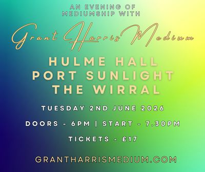 Psychic Night | Hulme Hall, Port Sunlight, The Wirral| 02.06.2026