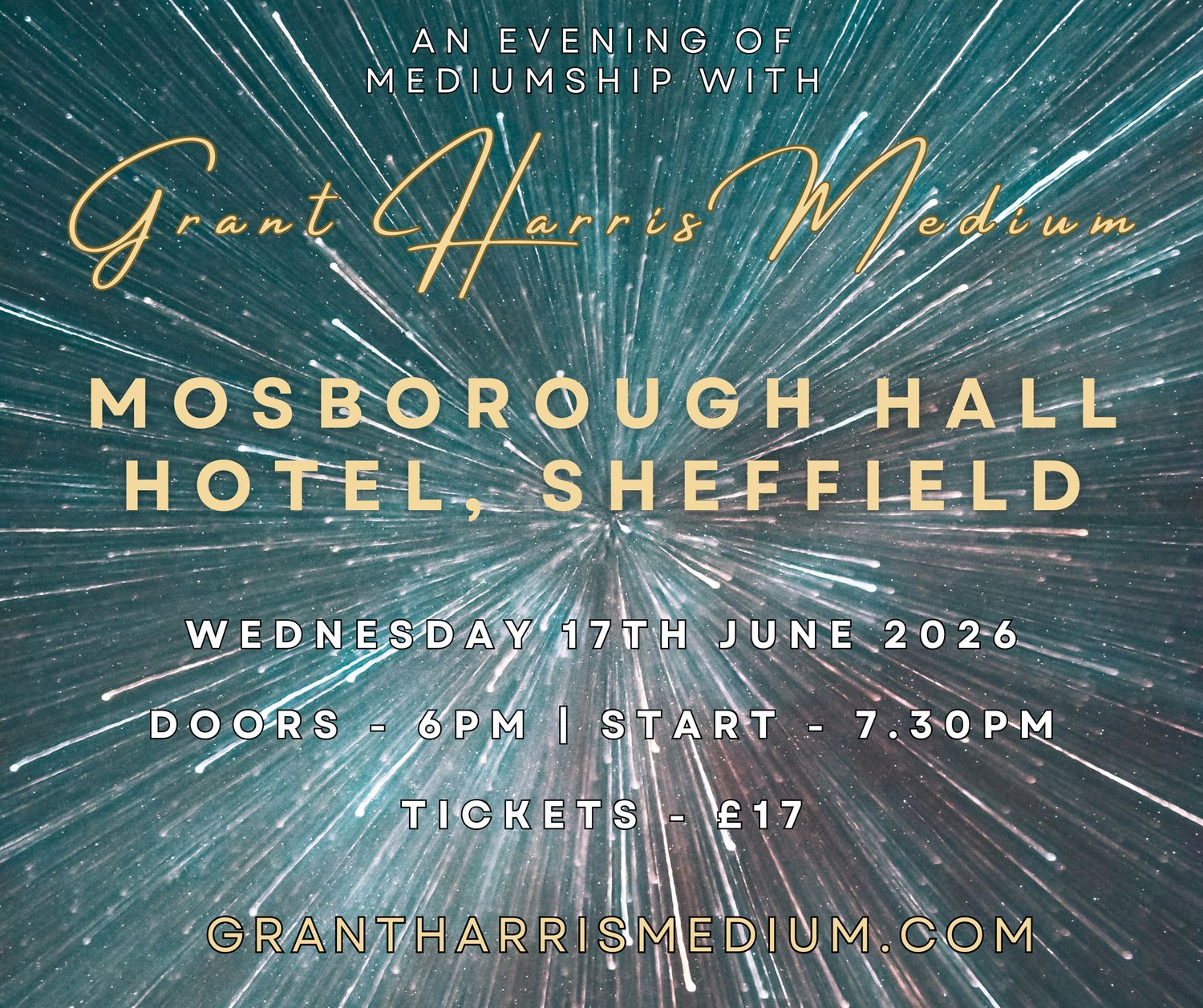 Psychic Night | Mosborough Hall Hotel, Sheffield | 17.06.2026