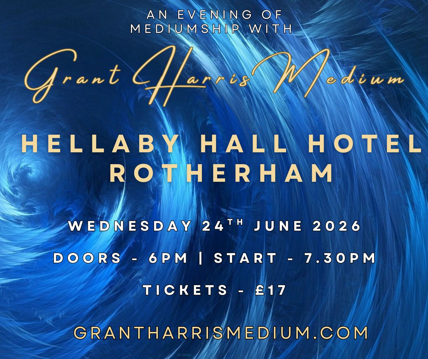 Psychic Night | Hellaby Hall Hotel, Rotherham | 24.06.2026