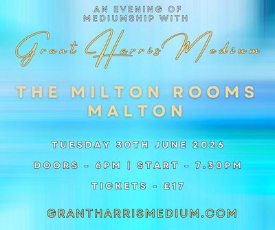 Psychic Night | The Milton Rooms, Malton | 30.06.2026