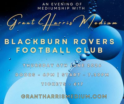 Psychic Night | Blackburn Rovers Football Club | 04.06.2026 - ALSO AVAILABLE ON TICKETSOURCE!