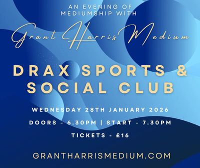 Psychic Night | Drax Sports &amp; Social Club, Selby | 28.01.2026