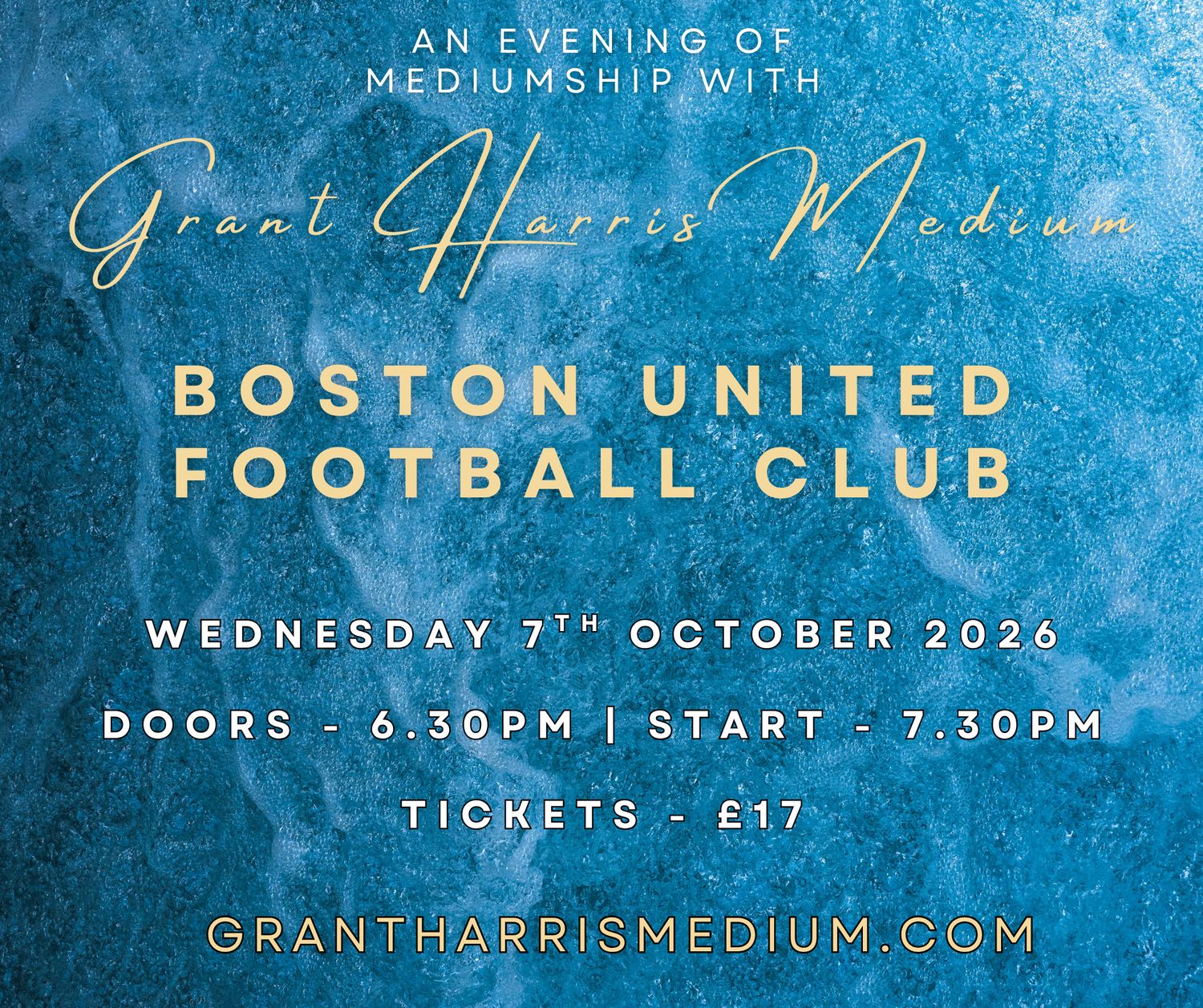 Psychic Night | Boston United Football Club  | 07.10.2026