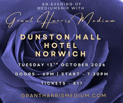 Psychic Night | Dunston Hall Hotel, Norwich | 13.10.2026