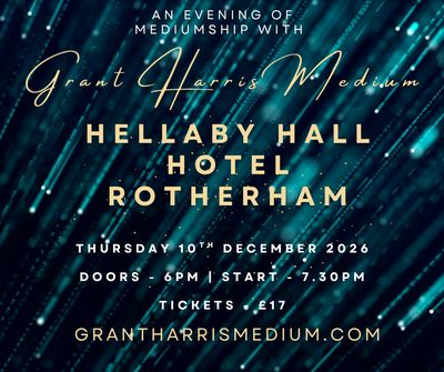 Psychic Night | Hellaby Hall Hotel, Rotherham | 10.12.2026