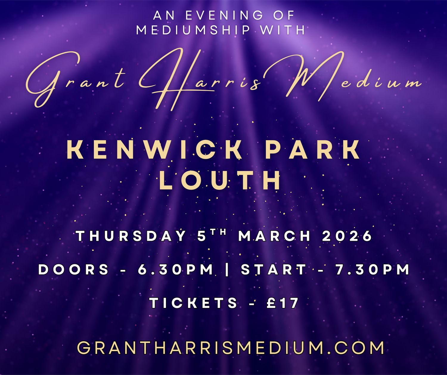 Psychic Night | Kenwick Park Hotel, Louth | 05.03.2026