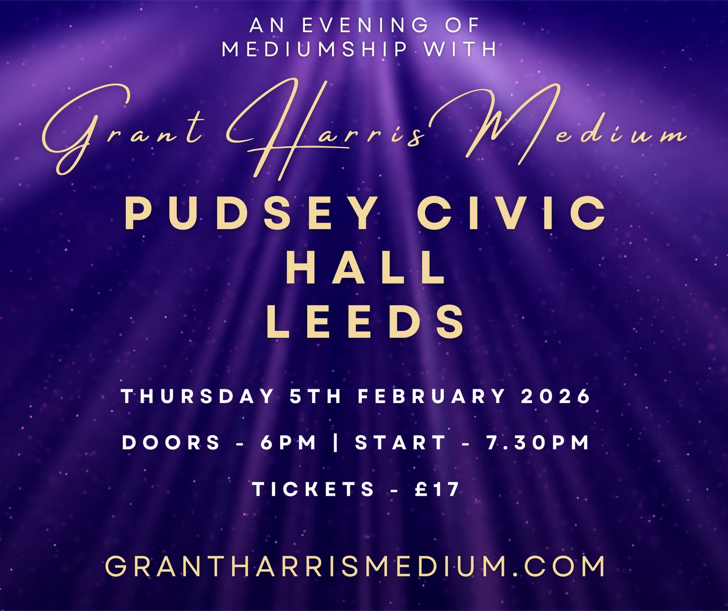 Psychic Night | Pudsey Civic Hall, Leeds | 05.02.2026