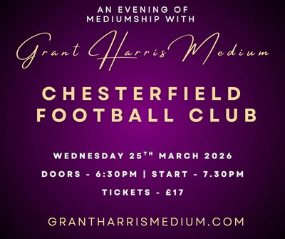 Psychic Night | Chesterfield Football Club| 25.03.2026