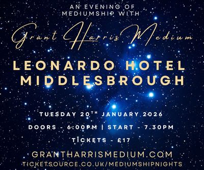 Psychic Night | Leonardo Hotel, Middlesbrough | 20.01.2026