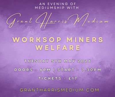 Psychic Night | Worksop Miners Welfare | 05.05.2026