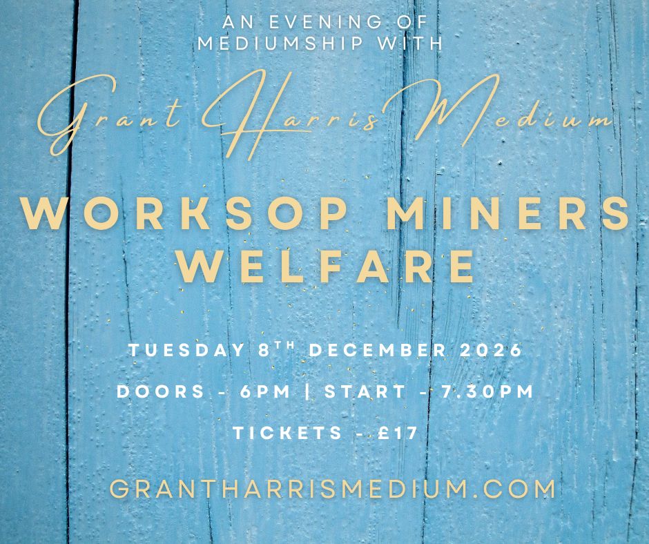 Psychic Night | Worksop Miners Welfare | 08.12.2026