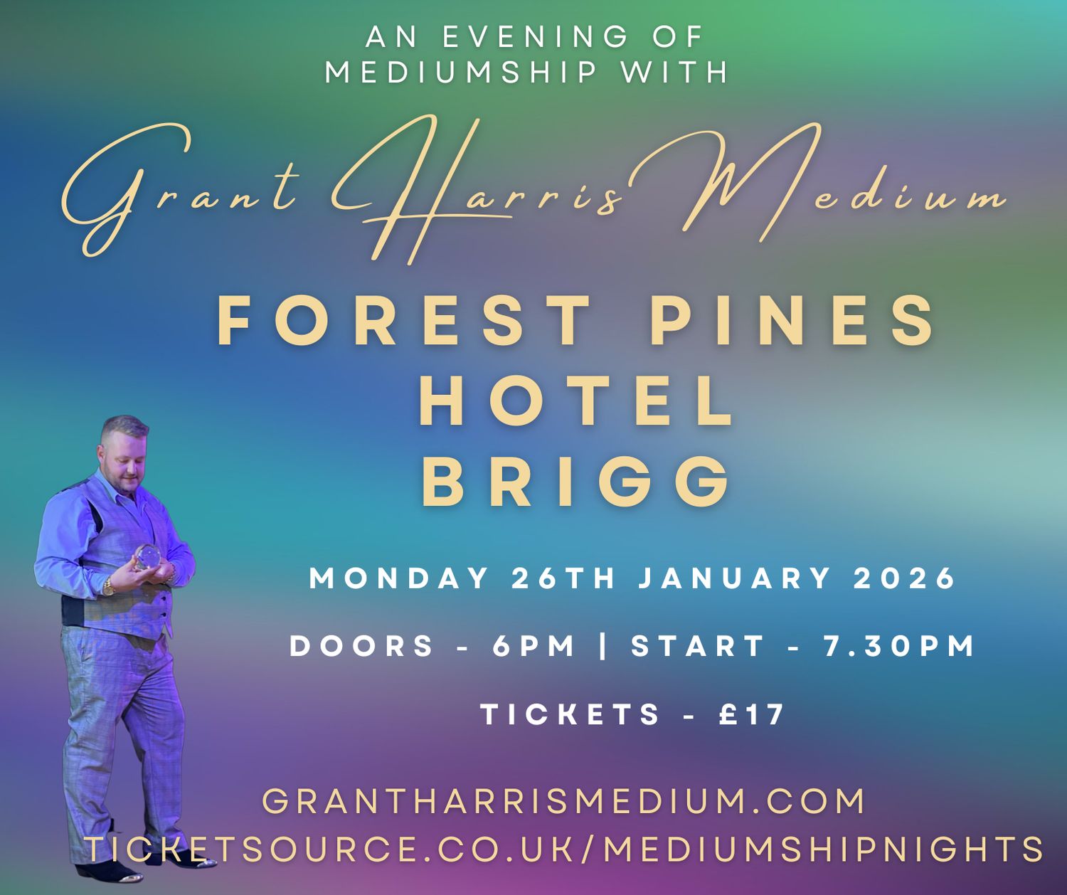 Psychic Night | Forest Pines Hotel, Brigg | 26.01.2026