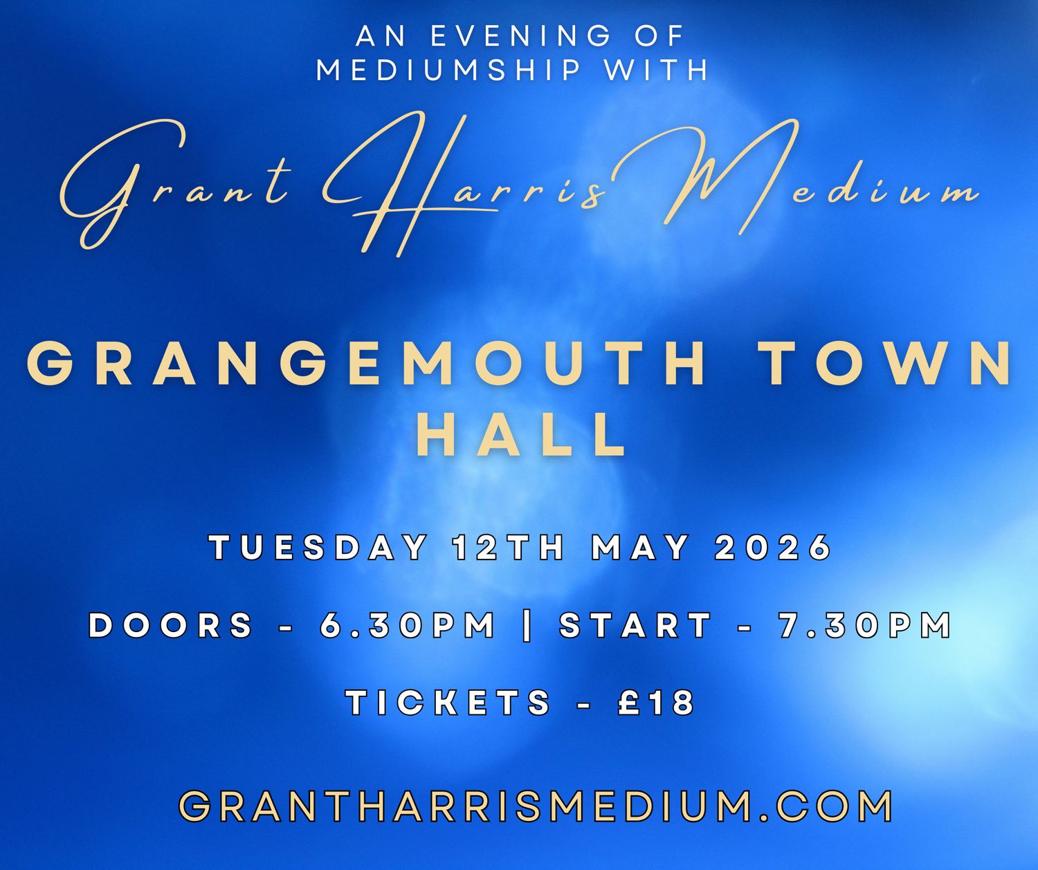 Psychic Night | Grangemouth Town Hall, Scotland | 12.05.26