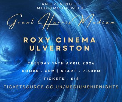 Psychic Night | Roxy Cinema, Ulverston | 14.04.2026 - ONLY AVAILABLE ON TICKETSOURCE - PLEASE BOOK ON LINK PROVIDED!