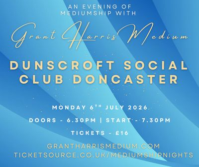 Psychic Night | Dunscroft Social Club, Doncaster | 06.07.2026