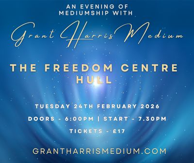 Psychic Night | The Freedom Centre, Hull | 24.02.2026 - ALSO ON TICKETSOURCE