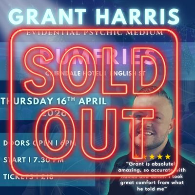 Psychic Night | The Cairndale Hotel, Dumfries, Scotland | 16.04.2026 - AVAILABLE HERE OR TICKETSOURCE!