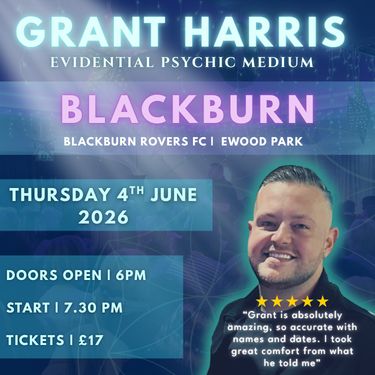 Psychic Night | Blackburn Rovers Football Club | 04.06.2026 - TICKETSOURCE ONLY - BOOK ON LINK PROVIDED!