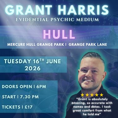 Psychic Night | Mercure Hull Grange Park, Hull| 16.06.2026 - TICKETSOURCE ONLY - BOOK ON LINK PROVIDED!