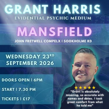 Psychic Night | John Fretwell Complex| 23.09.2026 - TICKETSOURCE ONLY - BOOK ON LINK PROVIDED!