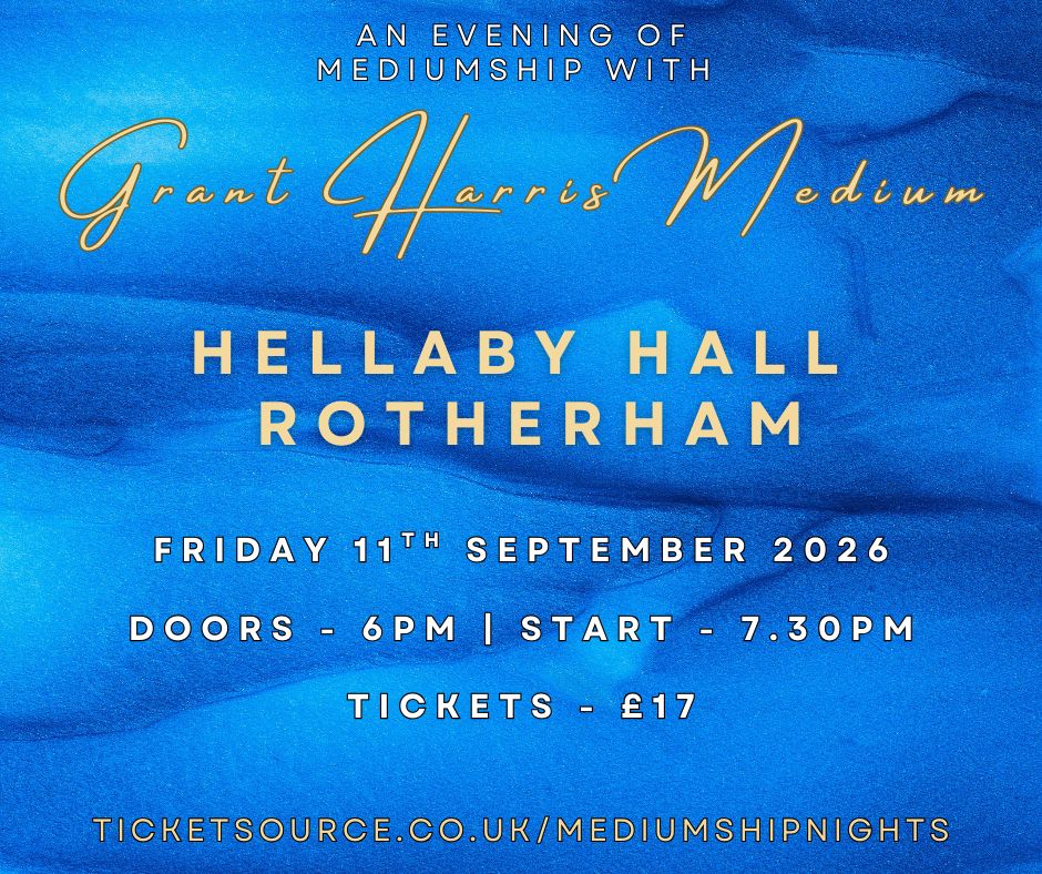 Psychic Night | Hellaby Hall, Rotherham | 11.09.2026