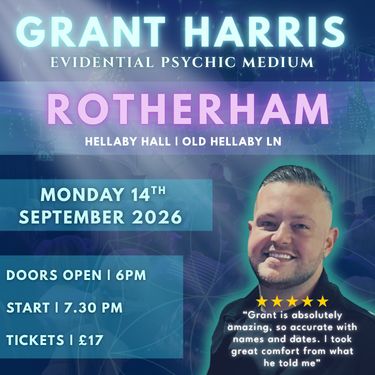 Psychic Night | Hellaby Hall, Rotherham | 14.09.2026 - TICKETSOURCE ONLY - BOOK ON LINK PROVIDED!