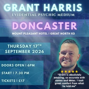 Psychic Night | Mount Pleasant Hotel, Doncaster | 17.09.2026 - TICKETSOURCE ONLY - BOOK ON LINK PROVIDED!