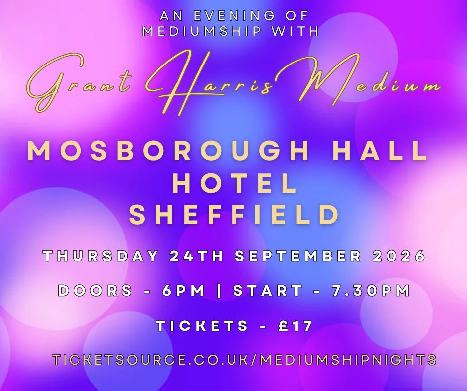 Psychic Night | Mosborough Hall Hotel, Sheffield | 24.09.2026