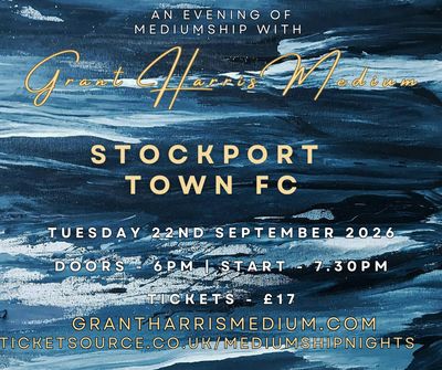Psychic Night | Stockport County FC, Cheshire | 22.09.2026
