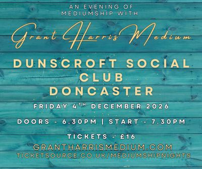 Psychic Night | Dunscroft Social Club, Doncaster| 04.12.2026