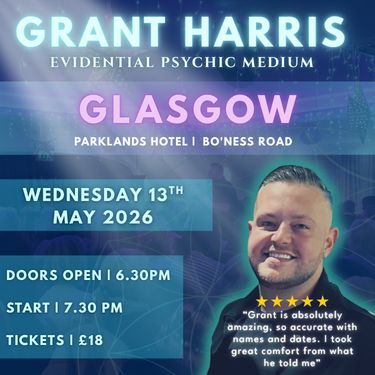 Psychic Night | Parklands Hotel, Glasgow | 13.05.2026 - TICKETSOURCE ONLY - BOOK ON LINK PROVIDED!