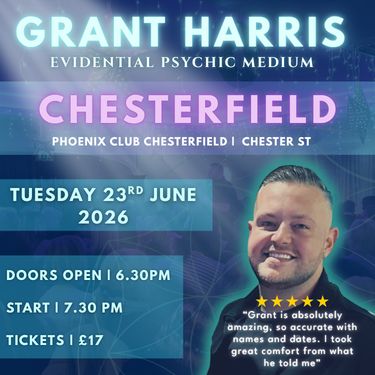 Psychic Night | Club Chesterfield | 23.06.2026 - TICKETSOURCE ONLY - BOOK ON LINK PROVIDED!