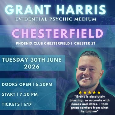 Psychic Night | Club Chesterfield | 30.06.2026 - TICKETSOURCE ONLY - BOOK ON LINK PROVIDED!