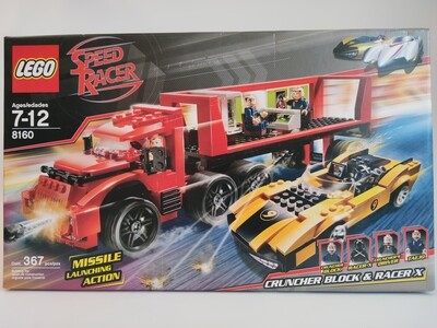 Lego 8160 Cruncher Block & Racer X