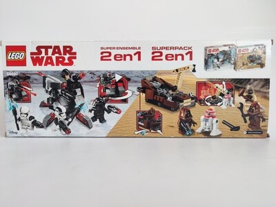 Lego Super Pack 2 in 1 (75197, 75198) 66597 Lego Super Pack 2 in 1 (75197, 75198) 66597