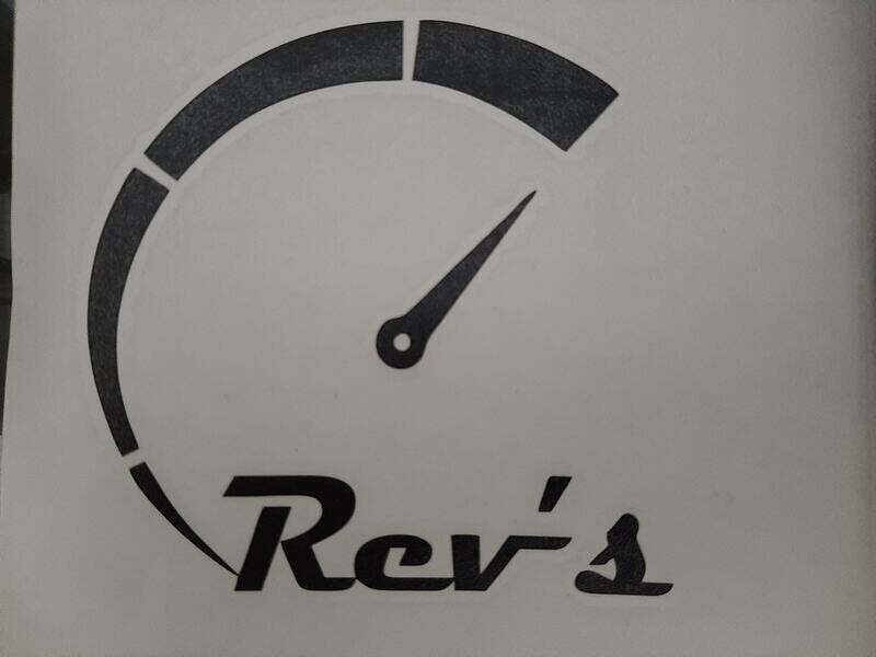 Black Rev&#39;s Sticker