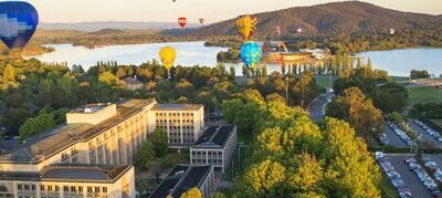 Canberra Hot Air Balloon Flight, Yarralumla, ACT