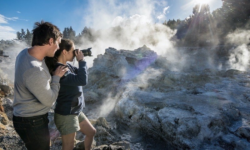 Hells Gate Geothermal Spa, Rotorua, NZ