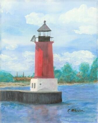 North Pier Light Print