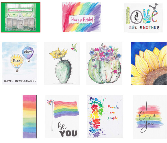 NEW! NMHM Note Cards (6 cards per set)