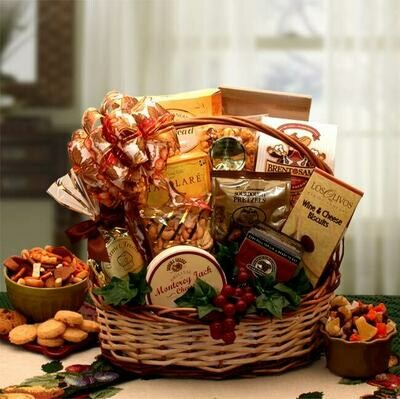Gift Basket - Bountiful Favorites Gourmet Gift Basket - Bountiful Favorites Gourmet