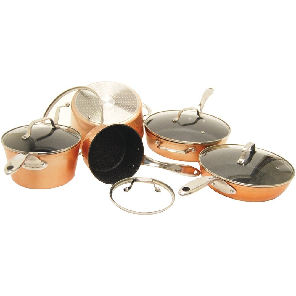 10 Piece Copper Cookware Set - Starfrit