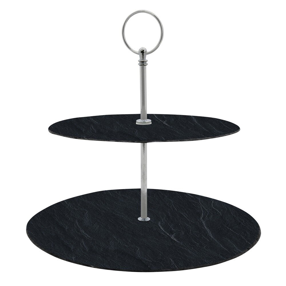 2 Tier Cake Stand Tower Tray - NutriChef​