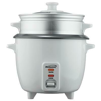 4 Cup Rice Cooker with Steamer - Brentwood