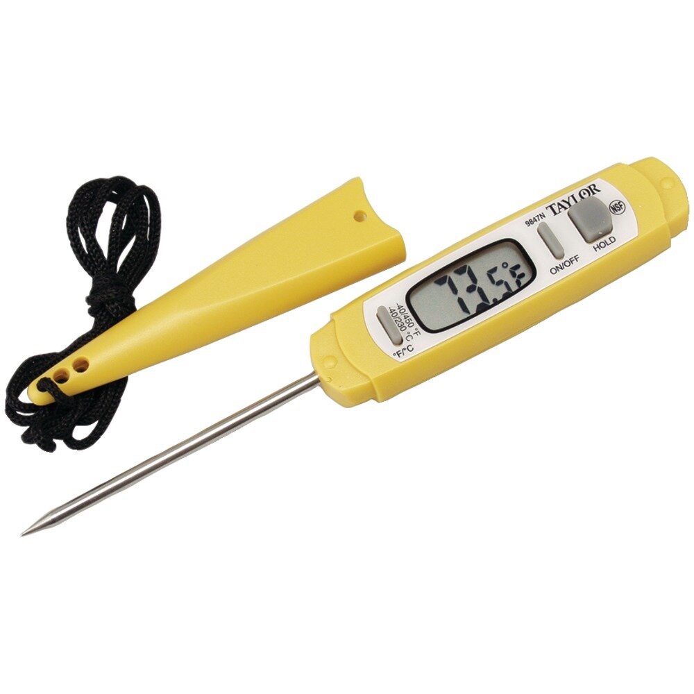 Antimicrobial Instant Read Digital Thermometer - Taylor Precision Products