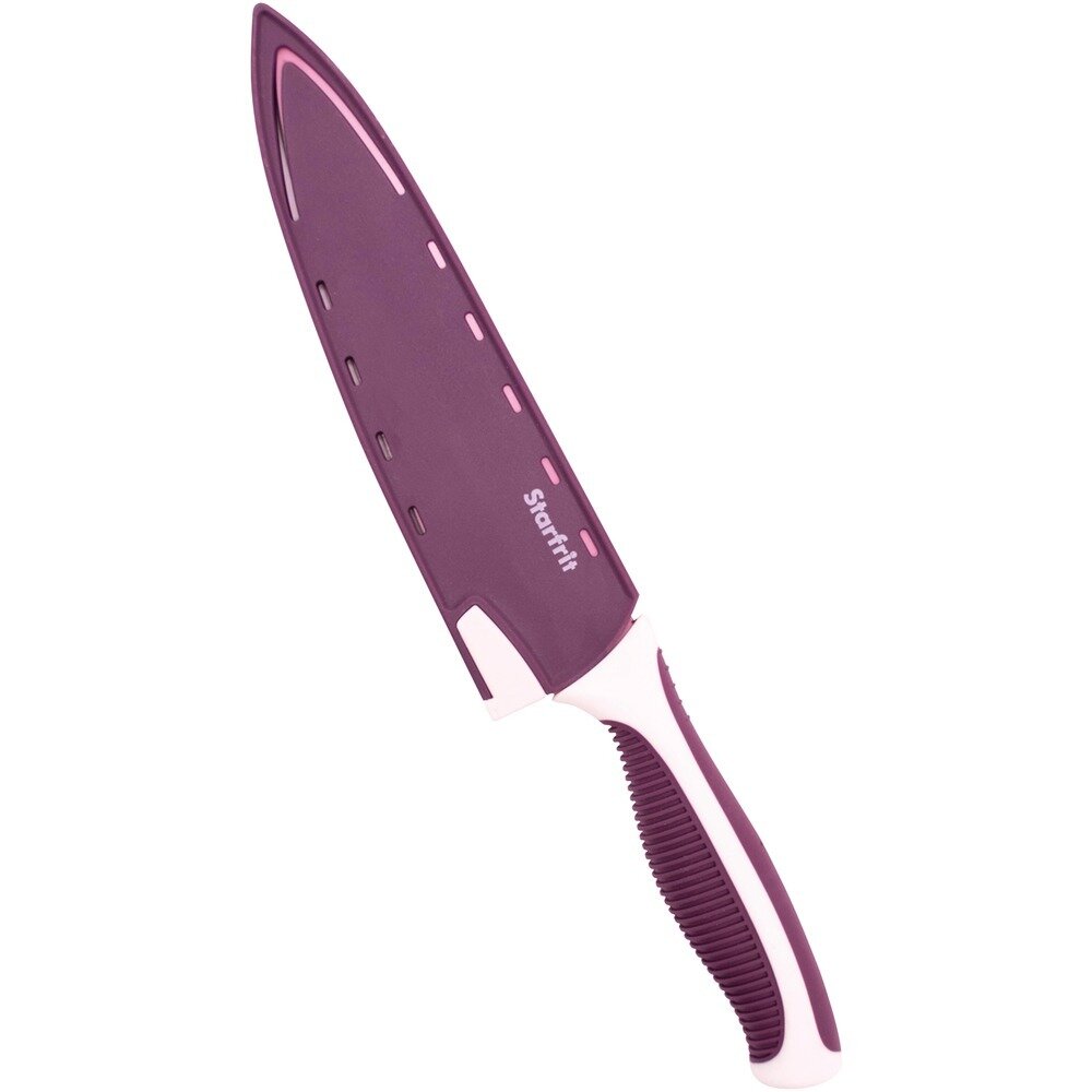 8 Inch Chef Knife with Integrated Sharpening Sheath - Starfrit