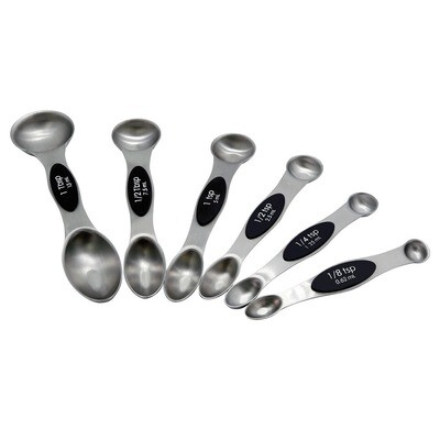 6 Piece Magnetic Measuring Spoon Set - NutriChef